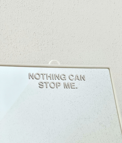 Nothing Can Stop Me Motivational Sticker